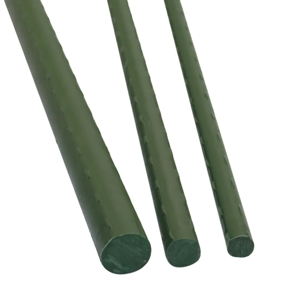 3Pcs Garden Stakes Coated Steel Plant Pole For Fixing Trees And Plants Tomato Sticks Supports For Potted Yard Plant Support