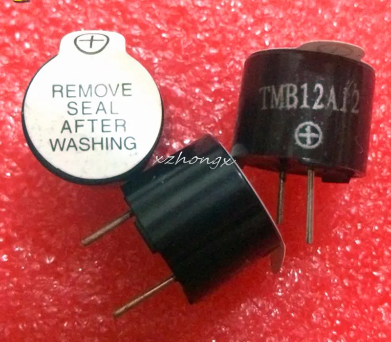 10PCS active un 12 v buzzer SOT plastique TMB12A12 12*9.5 MM