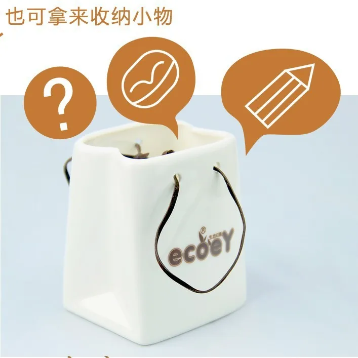 ECOEY zakka creative cultivation of high-quality factory direct spot small pot of green Creative Desktop