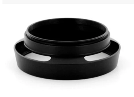 Capot ventilé en métal 43mm Filetage de filtre pour Leica Samsung Panasonic MH-43 noir Promotion