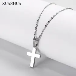 Xuanhua Stainless Steel Cross Jewelry Accessories Charm Choker Necklace Power Necklace