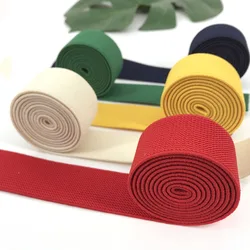 3cm double sided thick double twill loose webbing pants skirt belt elastic bandage ribbon clothing accessories