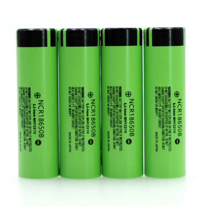 12 pcs/lot New Original 18650 NCR18650B 3400mAh Rechargeable Li-ion battery 3.7V For Flashlight