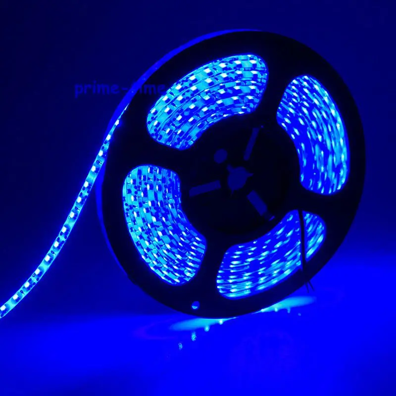 5m 3528 2835 SMD LED Strip 600 LEDs, 12V 120 led/m IP65 Waterproof flexible LED tape,white/warm white/blue/green/red/yellow