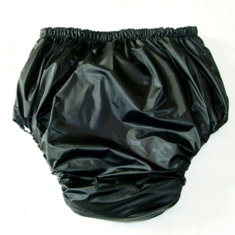 Free Shipping FUUBUU2033-BLACK-L Adult Diaper/ incontinence pants/Adult baby/the urine absorption ABDLL
