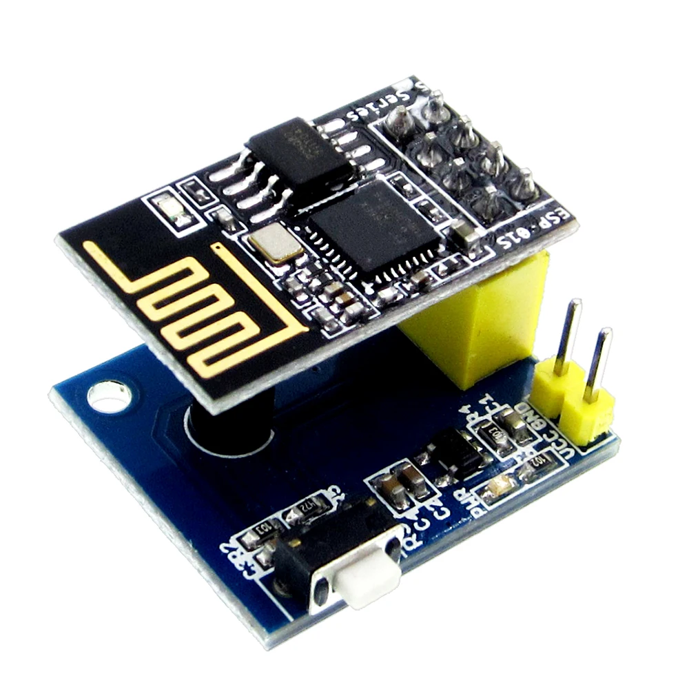 ESP8266 ESP-01 ESP01 DS18B20 Temperature Humidity Sensor Module Esp8266 Wifi Wireless NodeMCU Adapter Board IOT