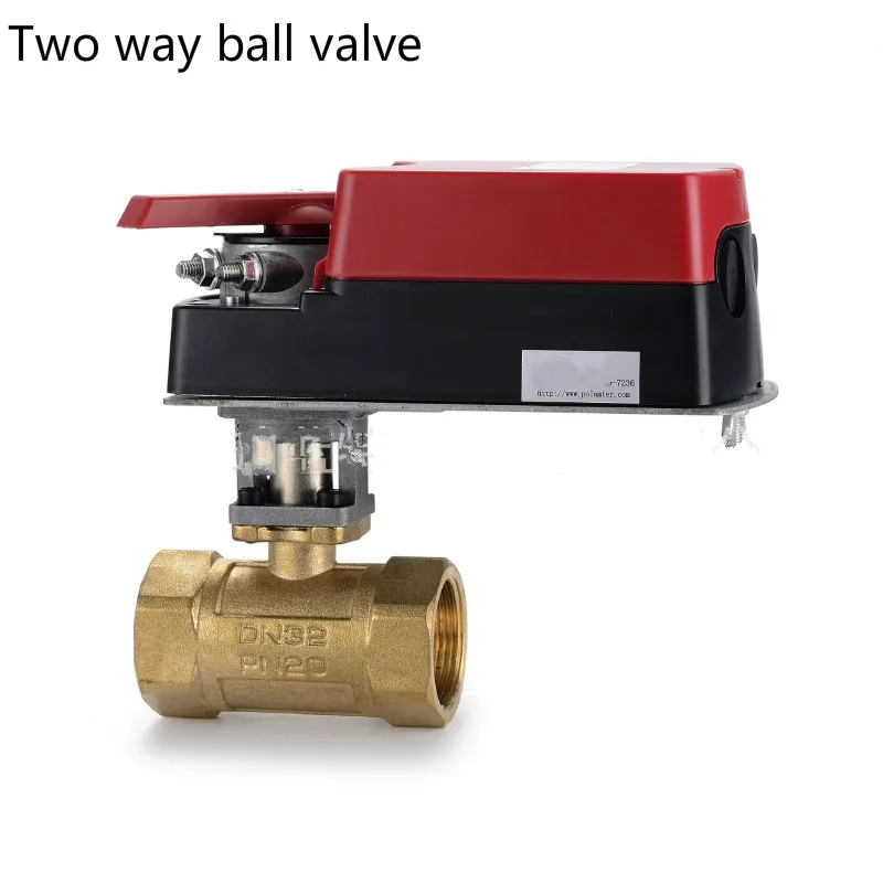 control motorized valve 2 way 3 way proportional electric ball valve for 220V DN25-DN40