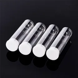 50~100pcs Plastic Clear Tube Bead Containers Bottle Jar Storage Jewelry display 55x15mm F60