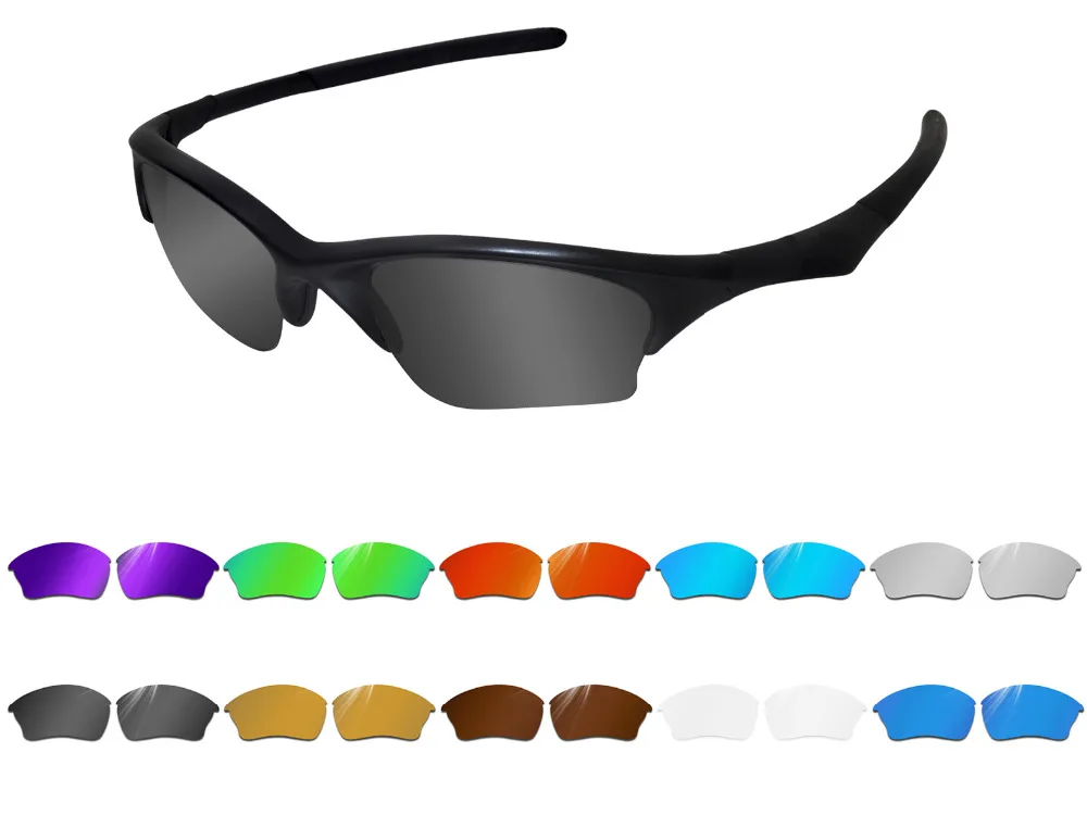 Glintbay Performance Polarized Replacement  Lenses for Oakley Half Jacket XLJ Sunglass - Multiple Colors