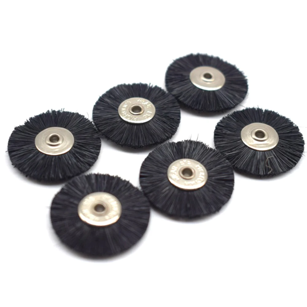 100PCS Abrasive Brushes Hair Wheel Brush without handle Jewelry Rotary Polishing Tool