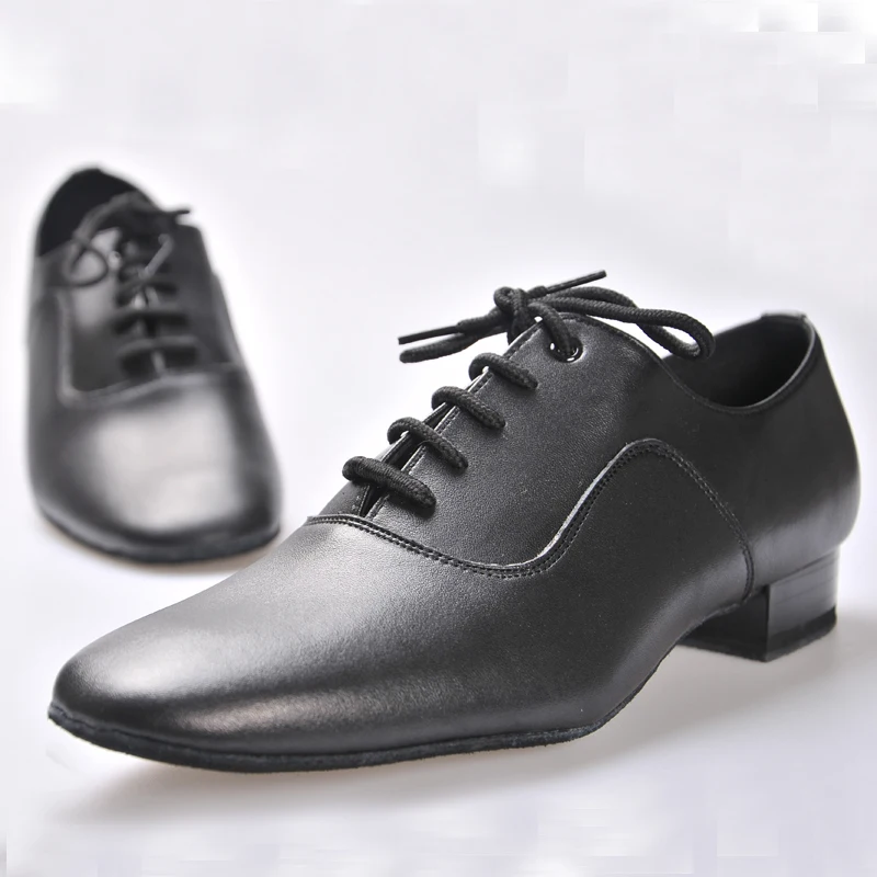 Zapatos latinos zapatos de baile BD para hombres niño salón de baile 100% cuero de vaca ropa duradera Social cuero genuino Jazz suela antideslizante 301 lona