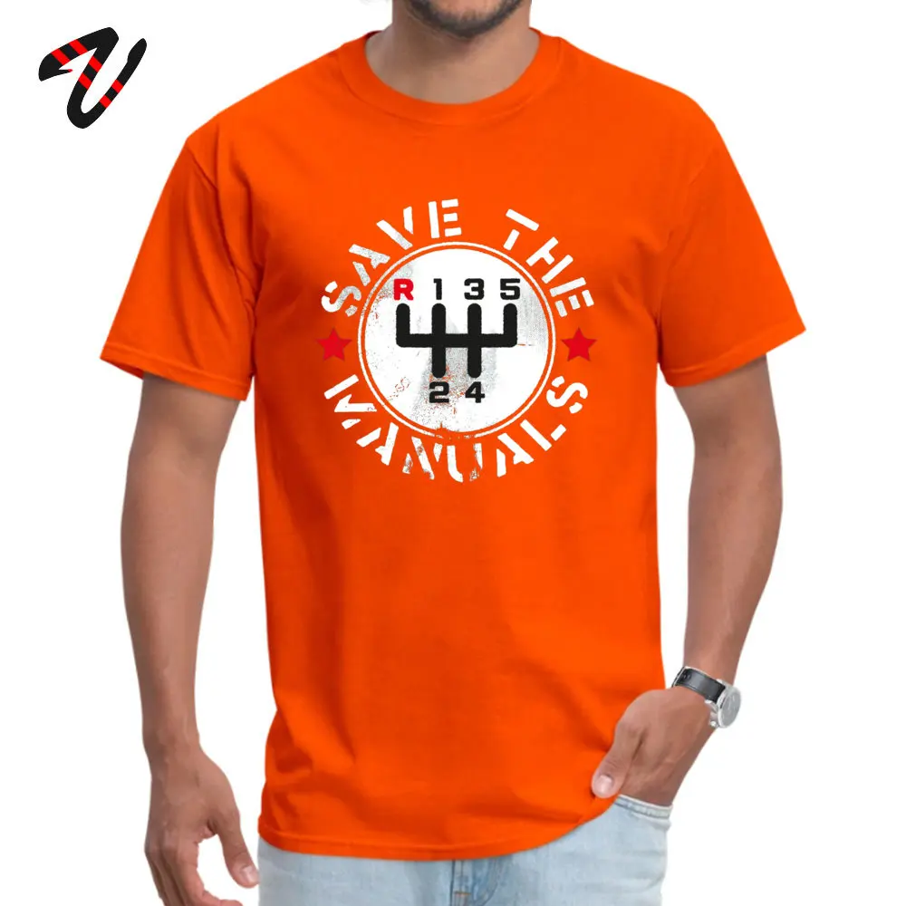 Mens T Shirts Grappige Besparen De Handgeschakelde Auto Tops Mannen T-shirt Katoen Crew Hals Koi Augurk Tees Arbeid Dag gratis Verzending