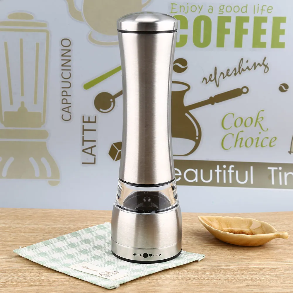 Original Stainless Steel Manual Pepper Salt Spice Mill Grinder Kitchen Accessories For Use In Restaurant Hotel And Home Kitchen