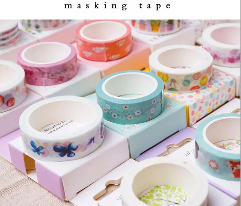 Fresh Masking Washi Tape 3 PCS/Lot Notebook Diary Album Decoration Stationery Stickers