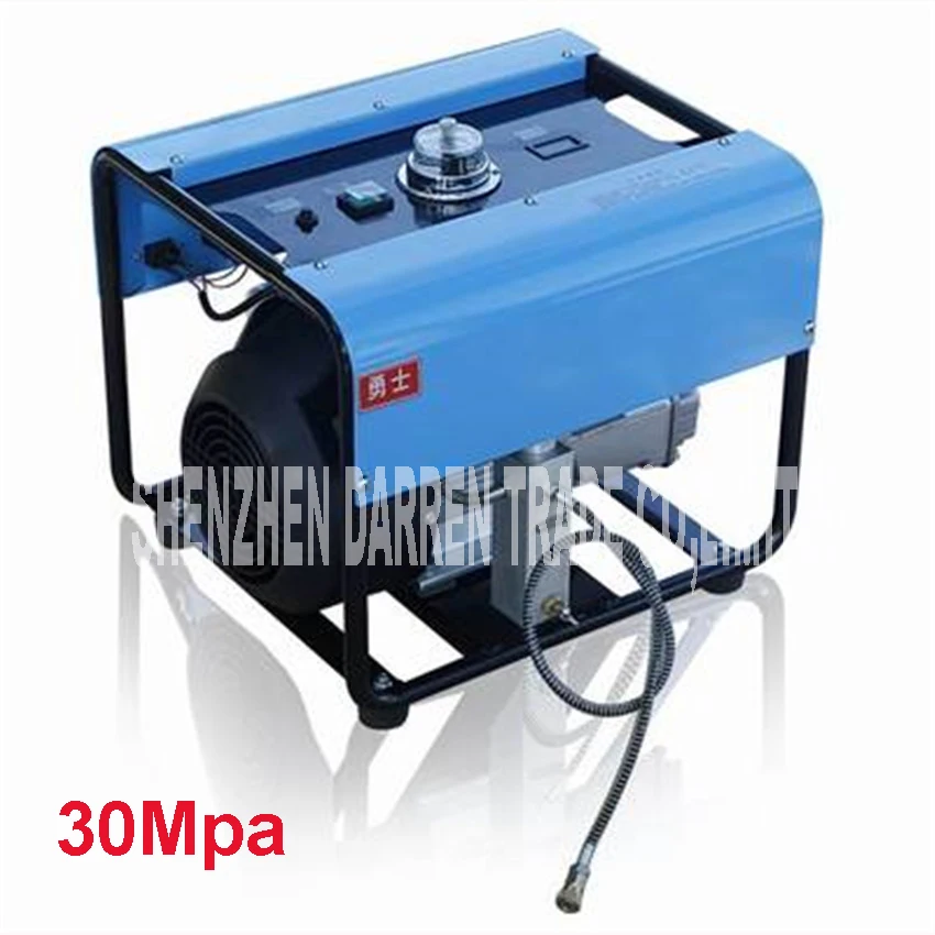 30MPa  High Pressure Pump Electric Air Compressor Air D'auto stop inflator 220 V 2.2KW stainless steel  electric inflator