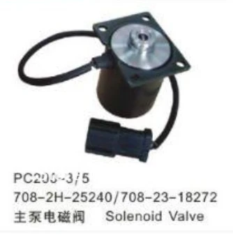 

Fast Free shipping ! Main Pump Solenoid Valve 708-23-18272 apply to Komatsu excavator PC200-3, Komastu Excavator spare parts