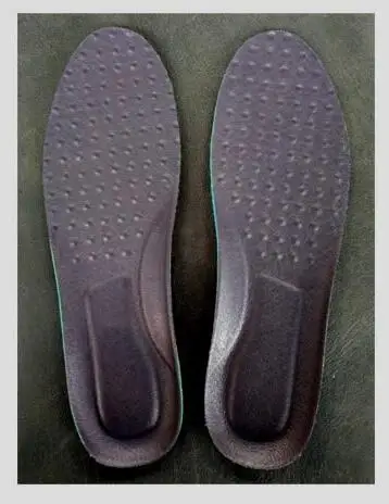 Foot Care Shock Absorption รองเท้านวด Insoles ธุรกิจชาย Anti Skid Massage เหงื่อระงับกลิ่นกาย Breathable ขายร้อน