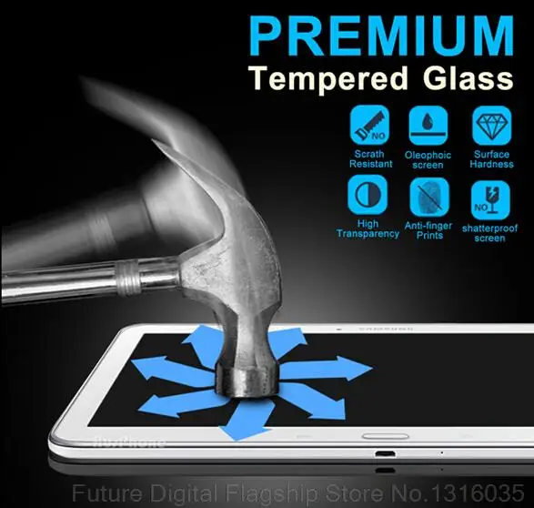  2pcs HD Tempered Glass Screen Protector For Samsung Galaxy Tab 3 7.0 T210 T211 T215 P3200 P3210 Tablet Protective Film