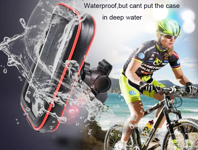 Bicycle Motorcycle Phone Holder Bike Touch Screen Case Bag For Samsung Galaxy S24 S23 Ultra S22 Plus S21 S20 FE A55 A54 A53 A52