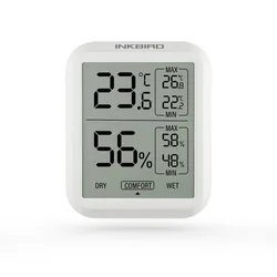 INKBIRD ITH-20 Digital Hygrometer Thermometer Electronic Room Temperature Humidity for Indoor Outdoor Weather Station