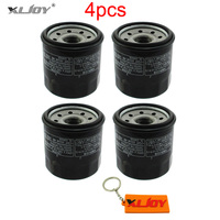 XLJOY 4x Oil Filter Cleaner For Kawasaki 16097-0002 16097-0003 16097-0007 16097-1068 16097-1072 T1218001 T1210444