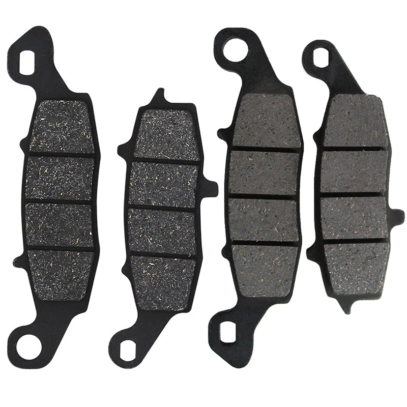 Motorcycle Front Left + Front Right Brake Pads Disks for Kawasaki ZR 750 F (ZR-7) (99-04) ZR7 ZR750F ZR750 F LT229-231