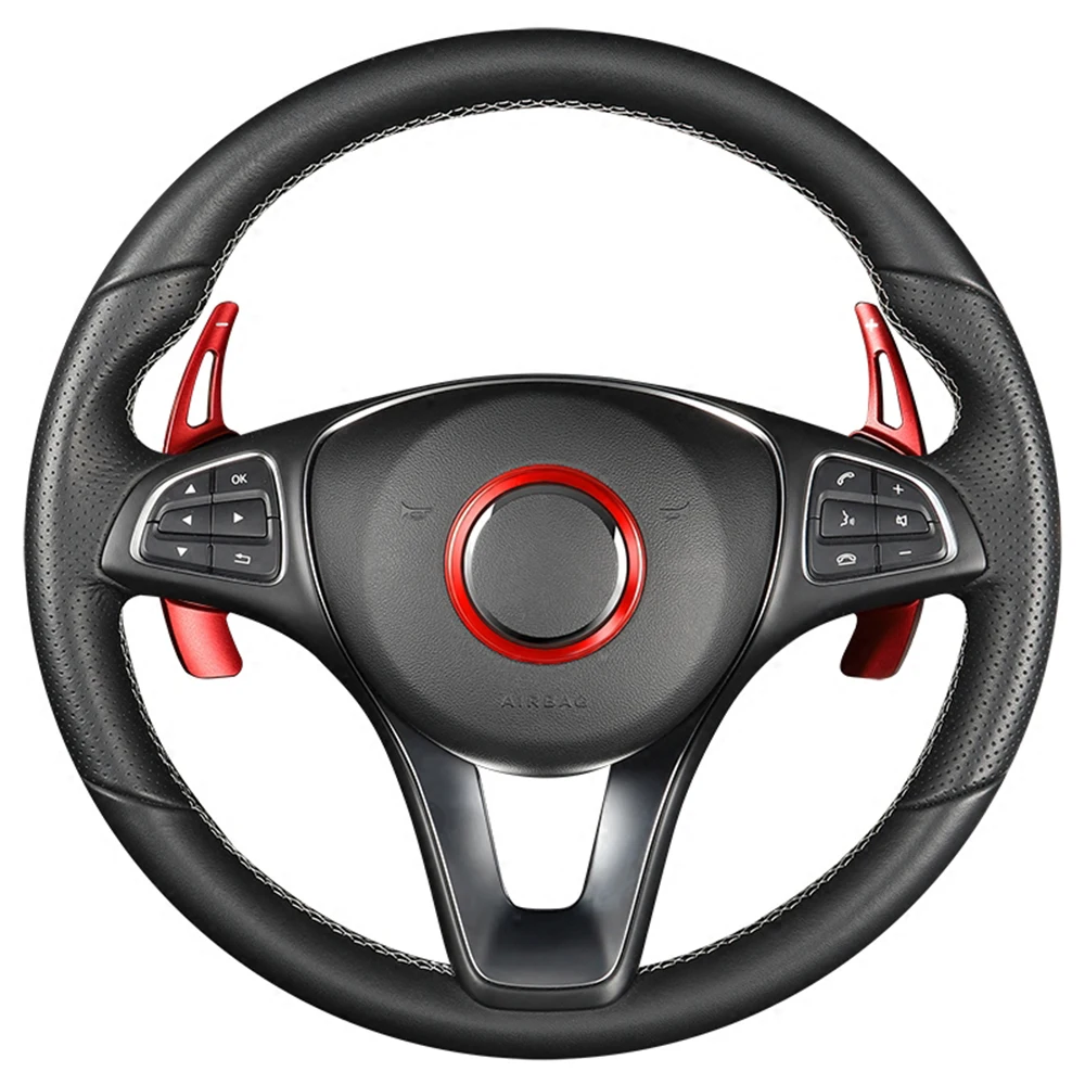 Für Mercedes Benz A B Klasse W447 W176 W246 MB SLK R172 CLA C117 GLA X156 Auto Lenkrad Paddles Shifter Extender Zubehör – Detail 9