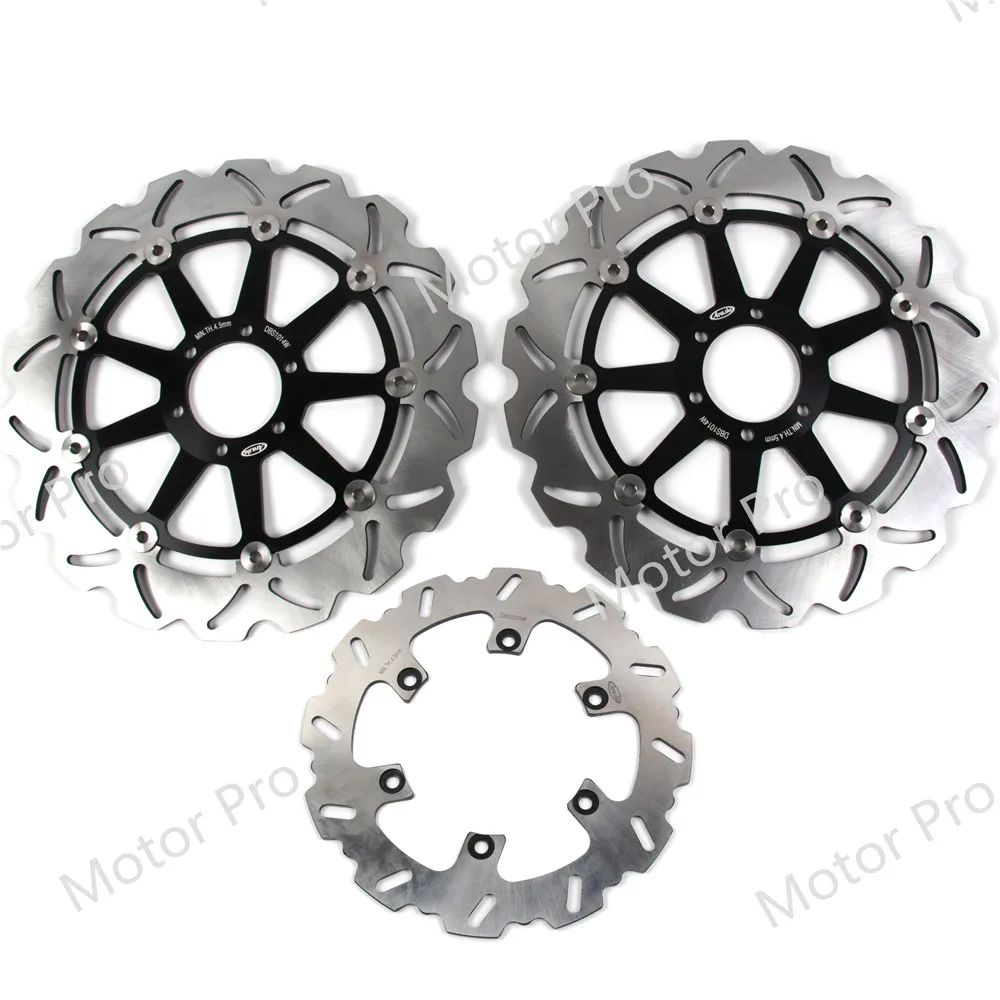 For Yamaha FZR 1000 EXUP 1990 - 1995 Front Rear Brake Disc Disk Rotor Kit Motorcycle 1991 1992 1993 1994 FZR1000 GENESIS XJR1200