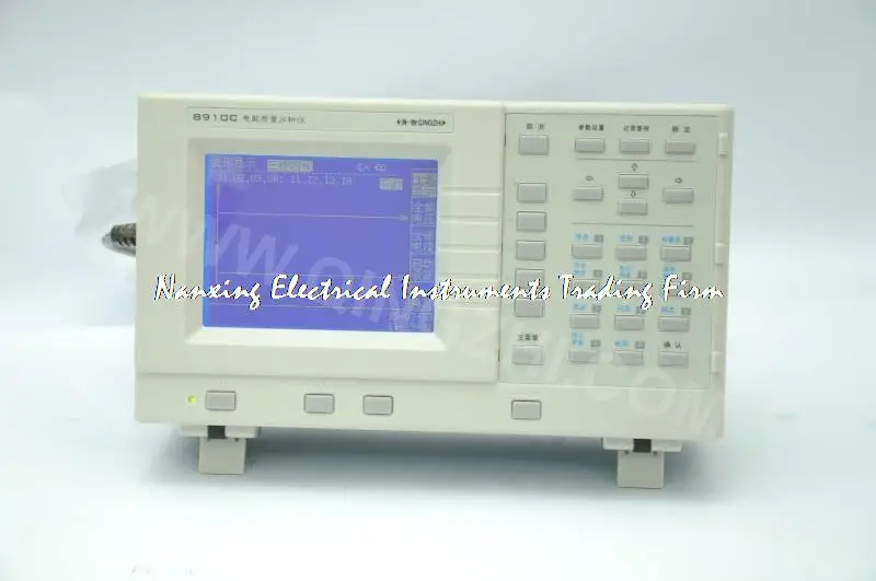 Qing zhi  8910C Power Quality Analyzer 600VAC three-phase voltage,  current (With current clamp 100A*4pcs), power, power factor