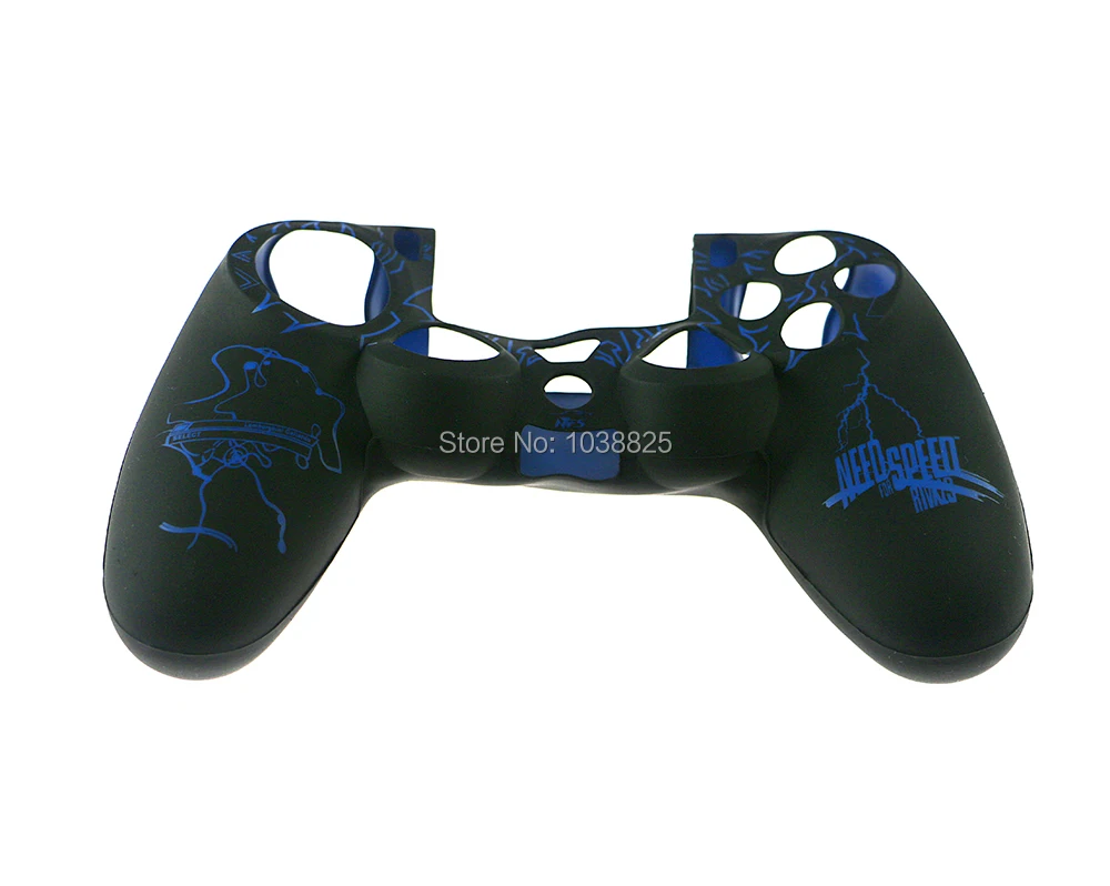 2 قطعة/الوحدة موضة سيليكون المطاط هلام جراب هاتف جلد تحتاج ل سرعة تصميم ل بلاي ستيشن 4 PS4 تحكم