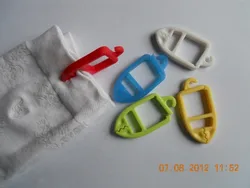 20 Pcs/LOT Sock Clips Colorful Sock Organizers Sorters Holders