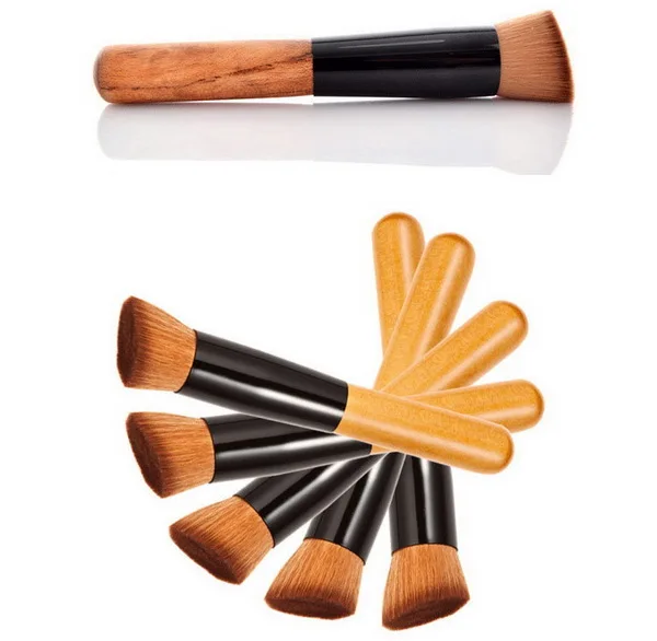 

by DHL 100PCS High Quality Powder Brush Wooden Handle Multi-Function Blush Brush Mask Brush Foundation Makeup Tool