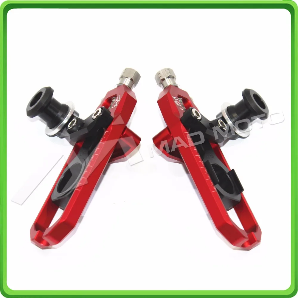 

Motorcycle Chain Tensioner Adjuster with spool fit for Honda CBR600RR 2005 2006 2007 2008 2009 2010 CBR 600 RR Red & Black