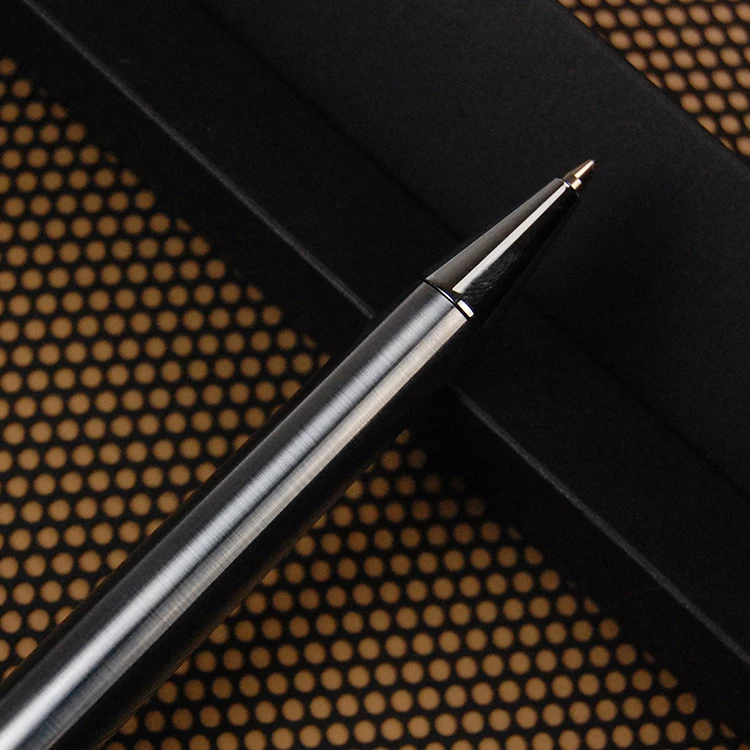 Good quality birthday gift trade single ball pen pen metal pen refills G2 rotary stainless steel materials and fine workmanship