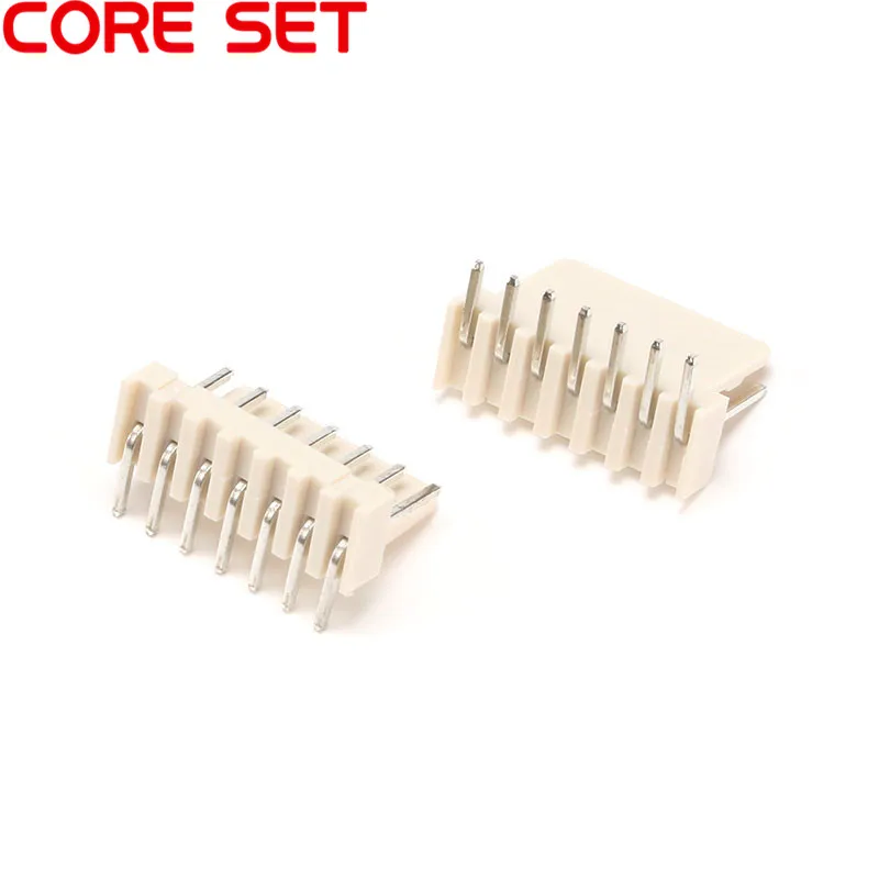 50pcs/lot KF2510 KF2510 2/3/4/5/6/8/9/12 AW/AWT 2510 2.54 mm Male Connector Right Angle Pin Header 2.54mm