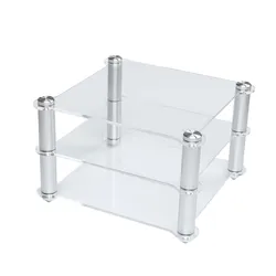 HIFI College  KGU12 Exquisite acrylic frame HIFI amplifier amp decoder frame rack transparent equipment