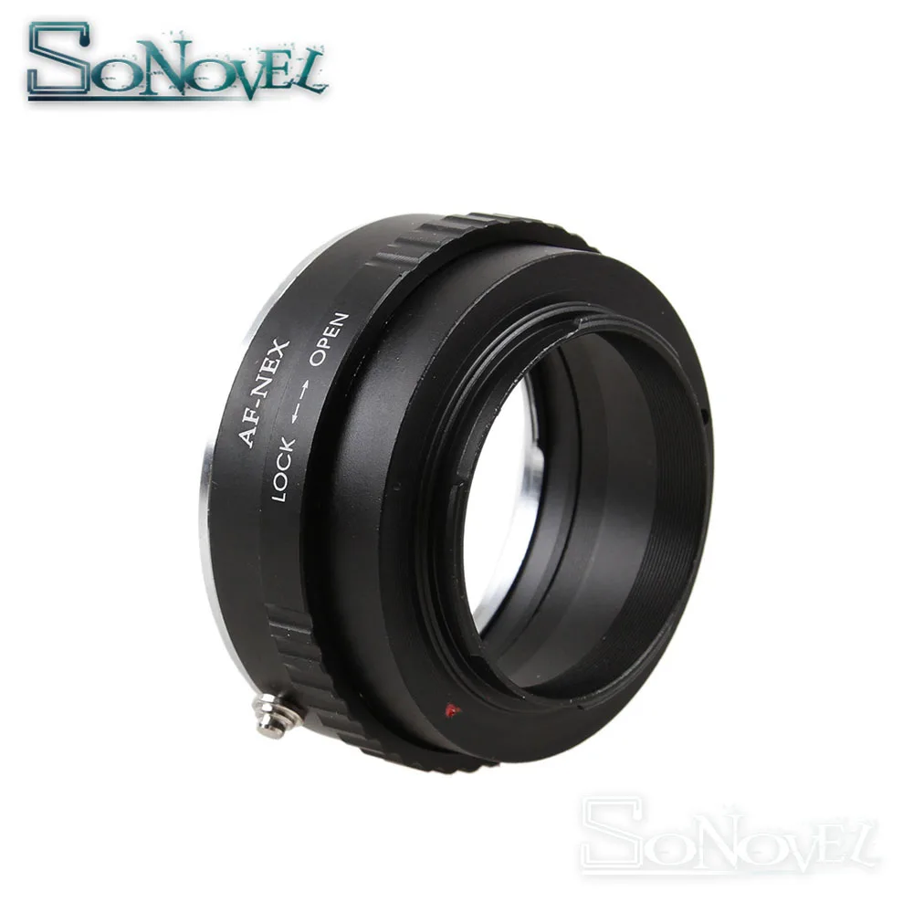 AF-NEX Mount Adapter For Sony Alpha Minolta AF lens to Sony E mount NEX adapter A7 A7R NEX-5T NEX7 A5000 A6000 A6300 A6500 A3500