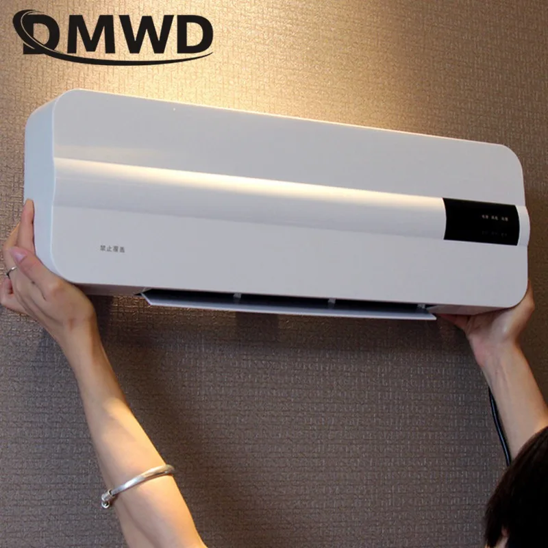 DMWD-calentador de aire con control remoto montado en la pared para el hogar, ahorro de energía, ventilador de calefacción, convector de radiador de