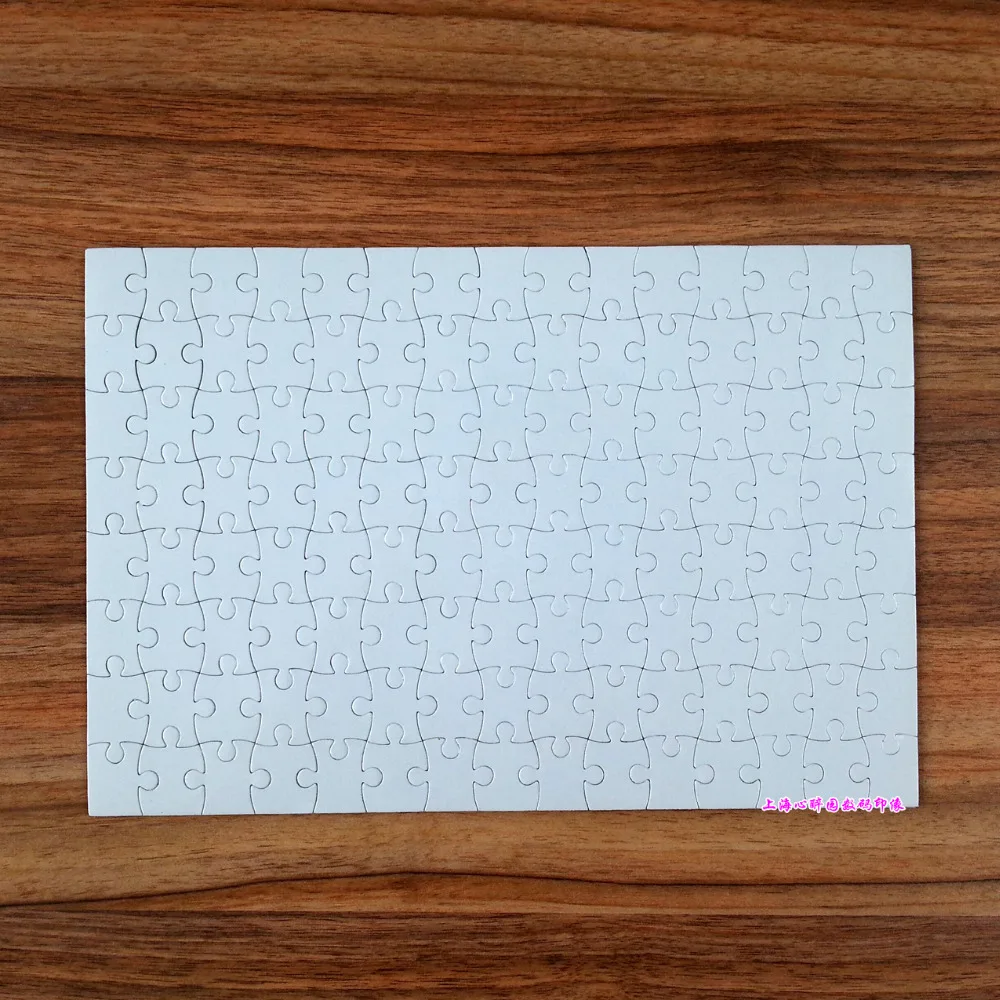 10 Pieces White A4 Blank Jigsaw Magnetic Puzzle