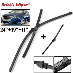 Erick's Wiper LHD Front & Rear Wiper Blades Set For VW Passat B6 2005 - 2011 Windshield Windscreen Window Brushes 24