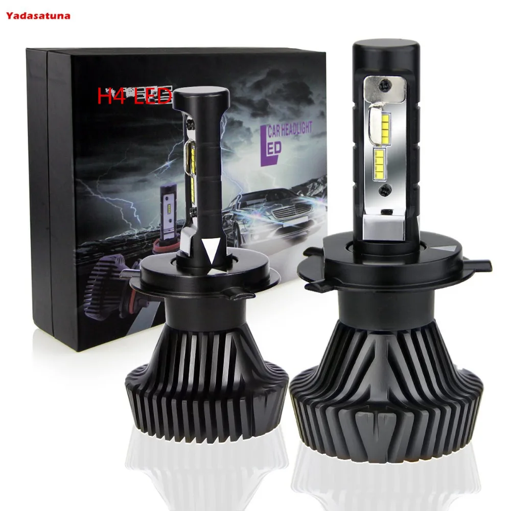 

2XCar H4 160W Hi/Lo LED Headlight Kit Bulbs ZES Chip 12000lm HB2 9003 High Low LED Car Headlight Lamps Replace for HalogenBulbs
