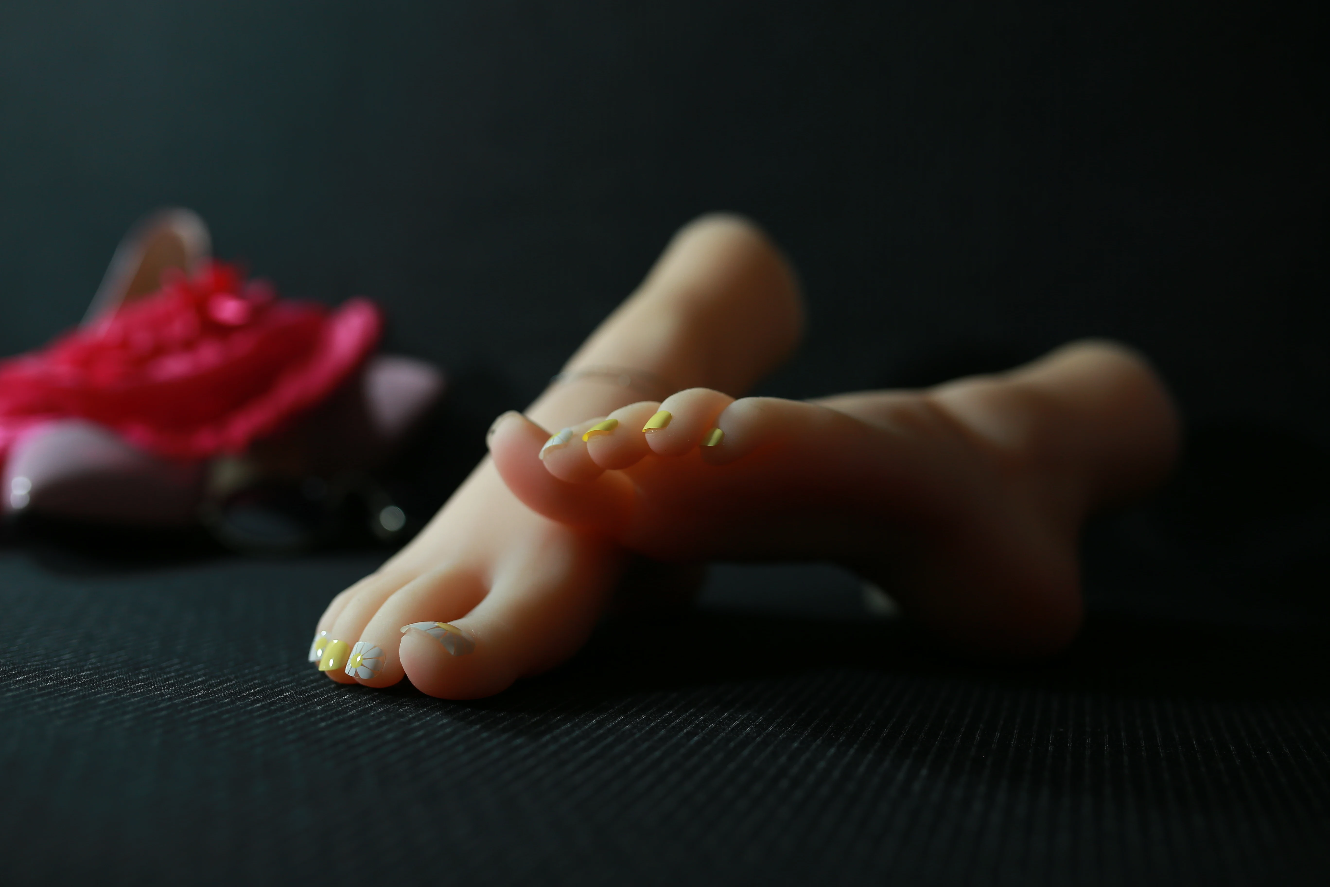 Free Shipping!! New Arrival Female Mannequin Foot Silicone Mannequin Foot Model Customized Factory Direct Sell