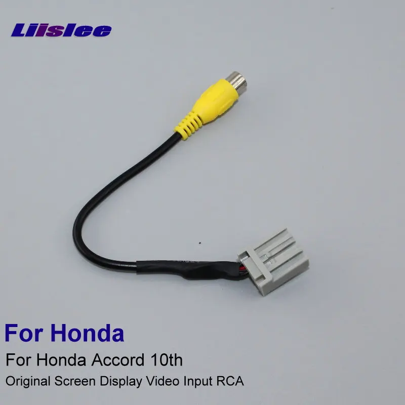 Car Rear View Camera RCA Adapter Wire For Honda Accord/Inspire 10th 2017~2018 Original Connector Cable