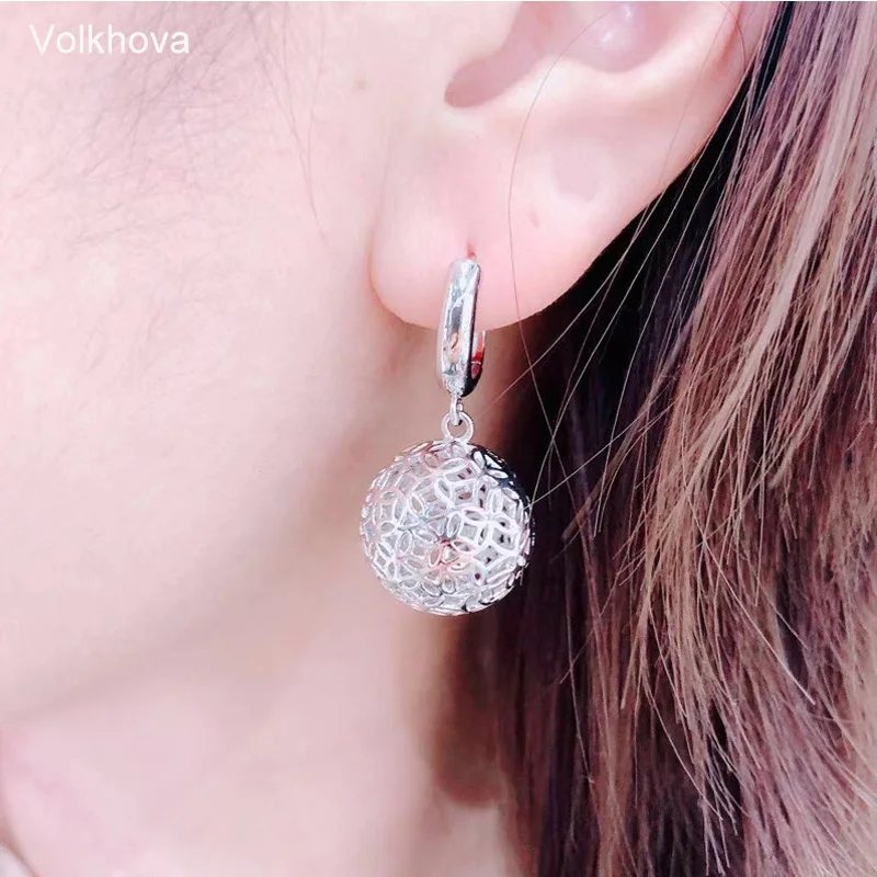 New Cute Earring 585 Rose Gold Color Big Earrings For Women Wedding Party Hanging Earrings Fashion Jewelry