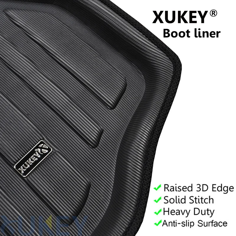 Rear Cargo Mat For Subaru Forester 2003-2008 Cargo Tray Trunk Liner Boot Floor Mat Carpet Protector 2004 2005 2006 2007