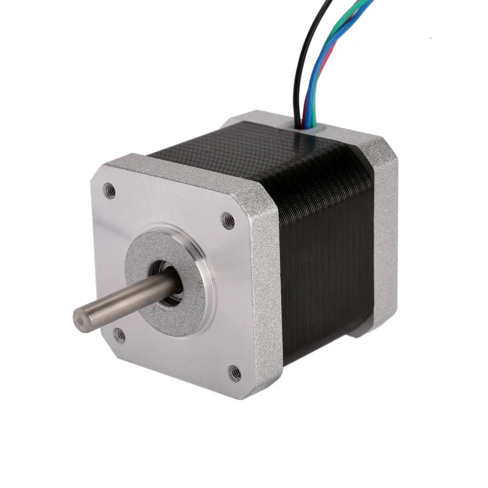 Wantmotor 1PC Nema17 Stepper Motor 42BYGHW208 2600g-cm 34mm 0.4A 4-Lead CE ROHS ISO 3D Printer