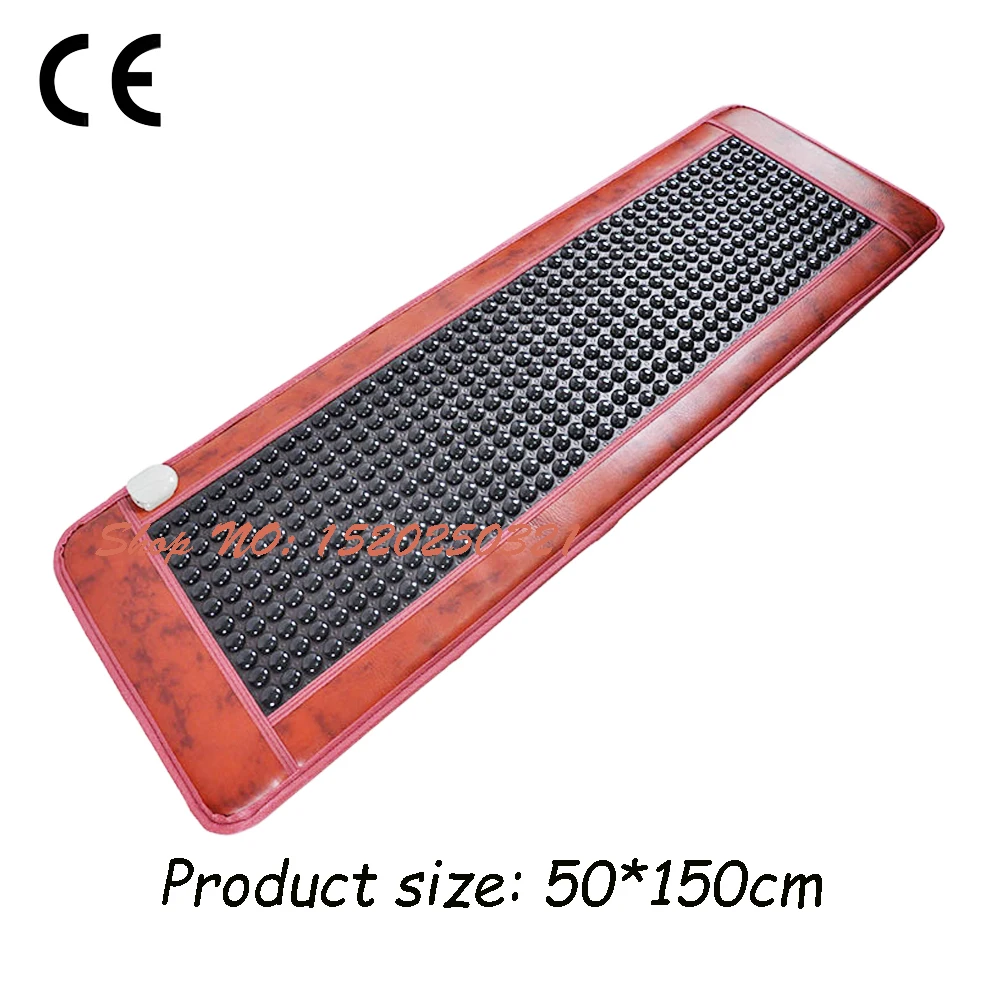 Korea Health Sofa Mattress Jade Tourmaline Germanium Electric Heating Pad Thermal Stone Mat Mattress