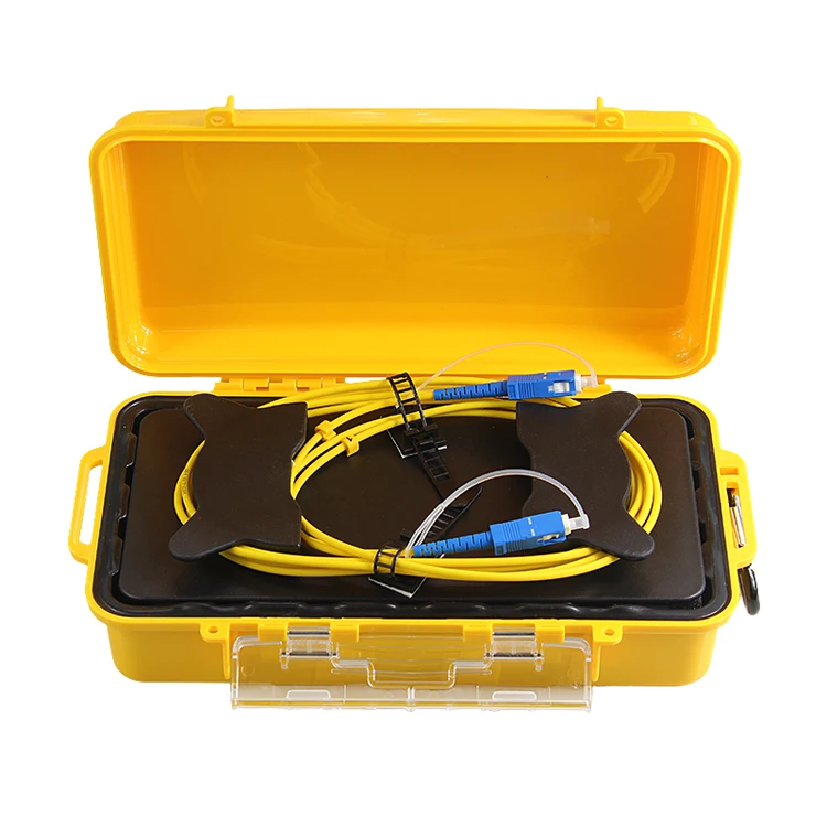 OTDR Launch Cable Fiber Optic Extension Box OTDR Dead Zone Eliminator Singlemode 1KM with SC/UPC-SC/UPC Connector