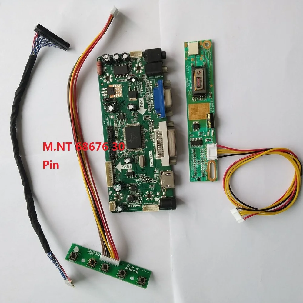 

Комплект для платы контроллера LTN170P1-L02, 1680X1050, 1 лампа, сигнал LVDS, VGA, HDMI-совместимый, 17-дюймовый экран драйвера, 30-контактный панельный монитор
