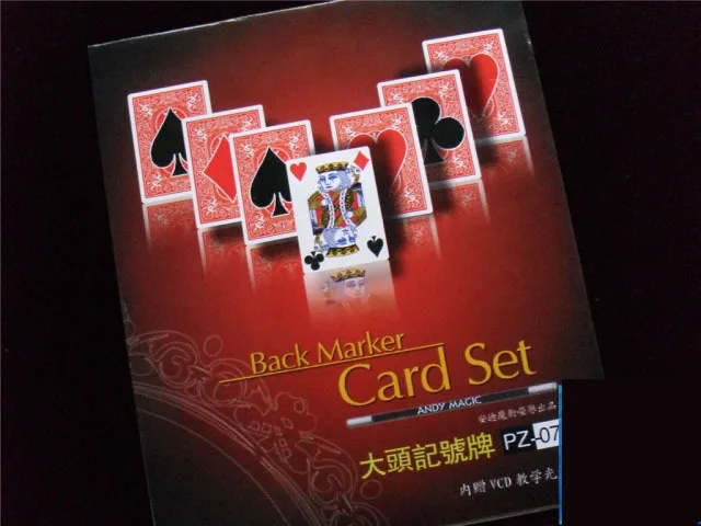 

Back Marker Magic Tricks Stage Clsoe Up Magia Card Appearing Magie Illusions Mentalism Gimmmick Props Accessaries Magicians